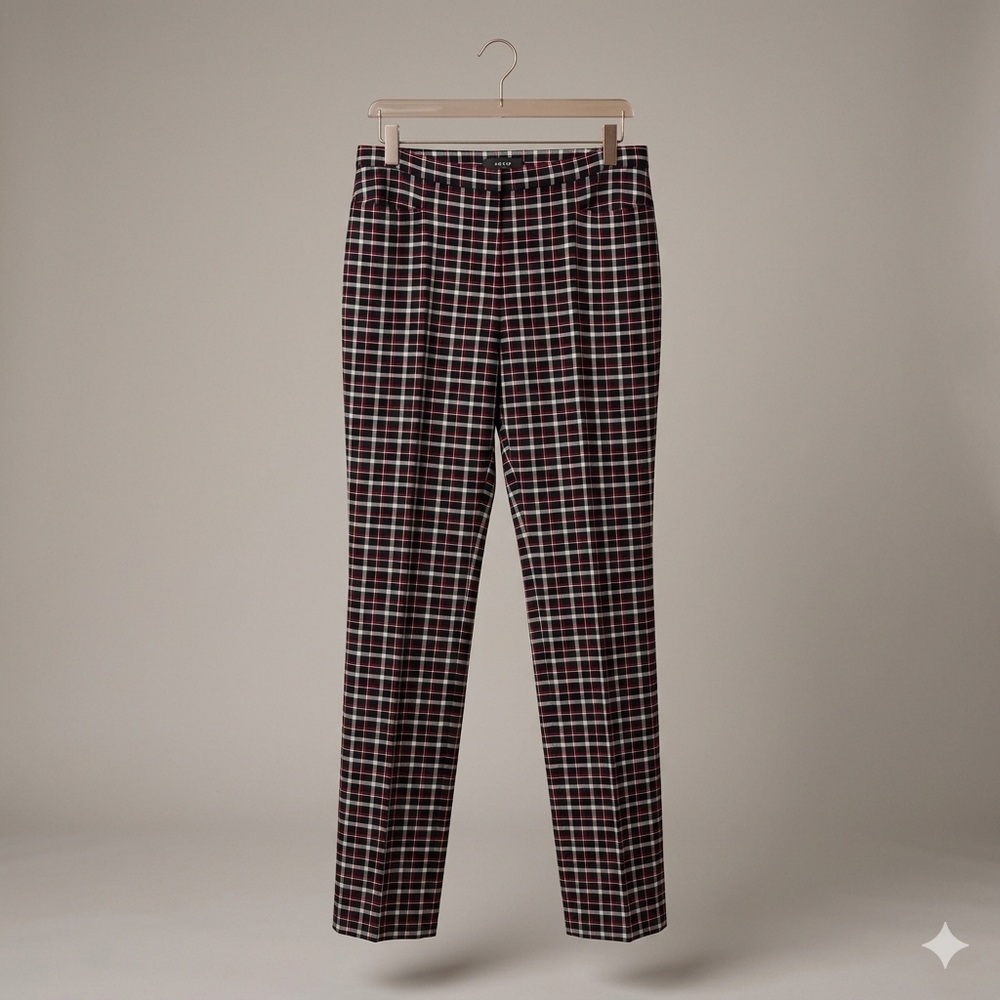 Akris Punto Francoise Slim Straight Leg Pants Size 8 - Picture 2 of 15